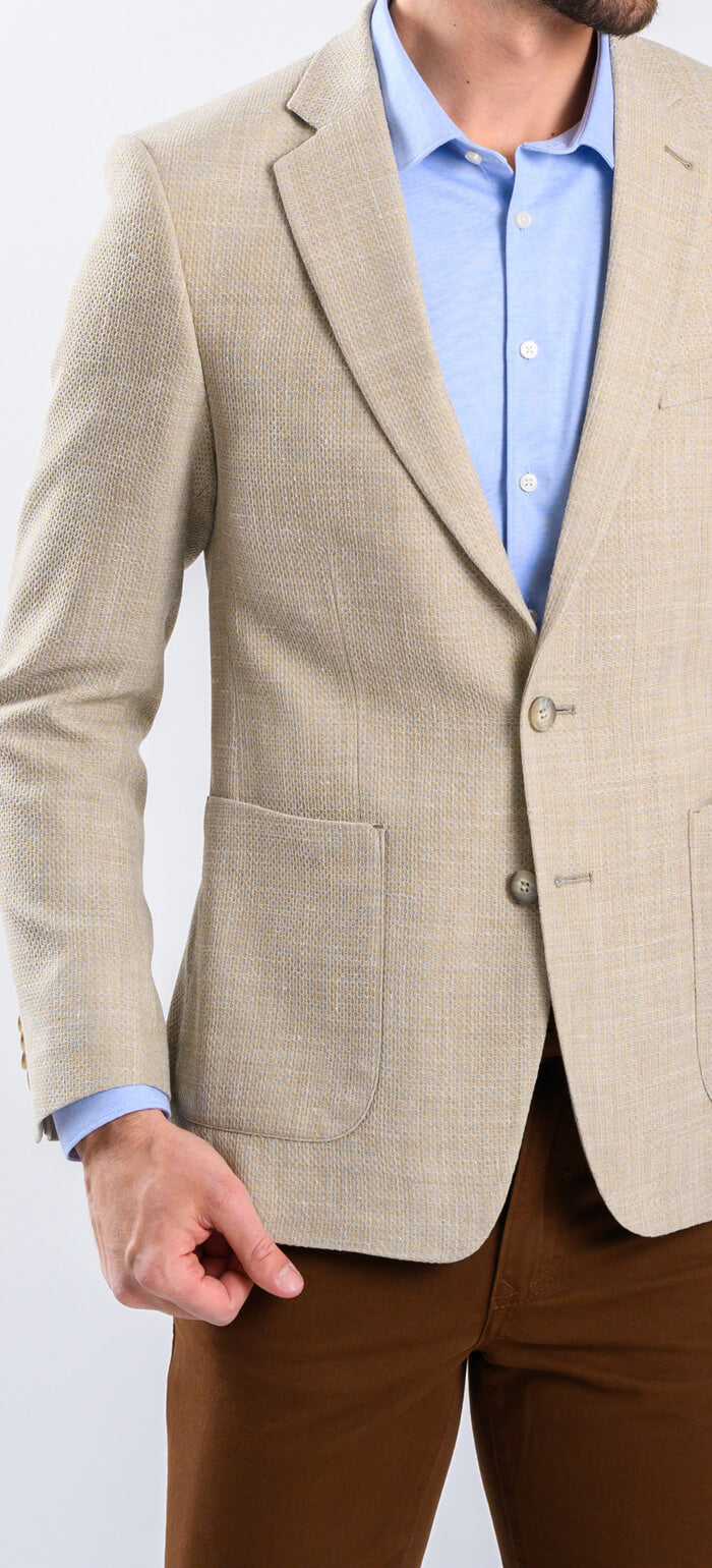 Béžové jarné sako