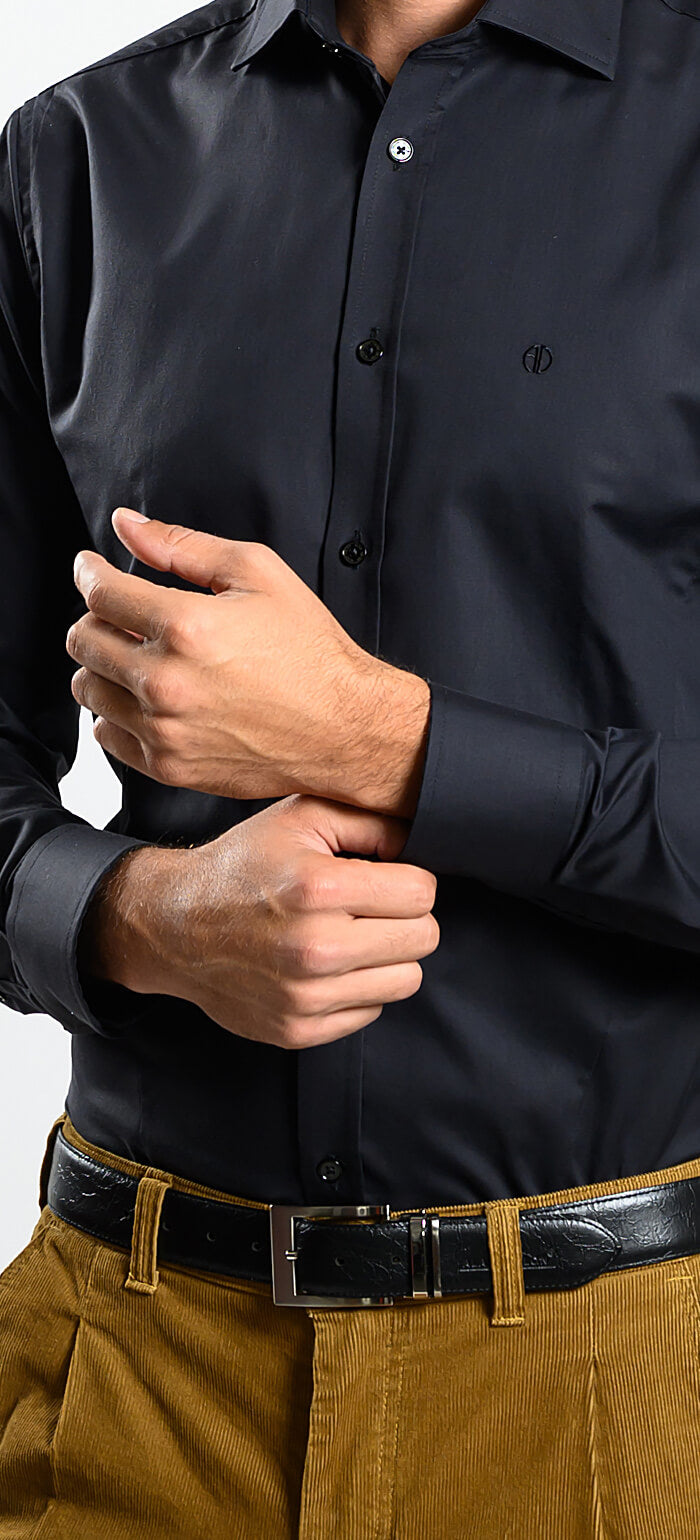 Černá Slim Fit košile