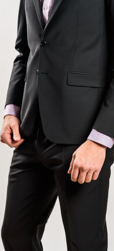 Černé Basic oblekové sako XL velikosti