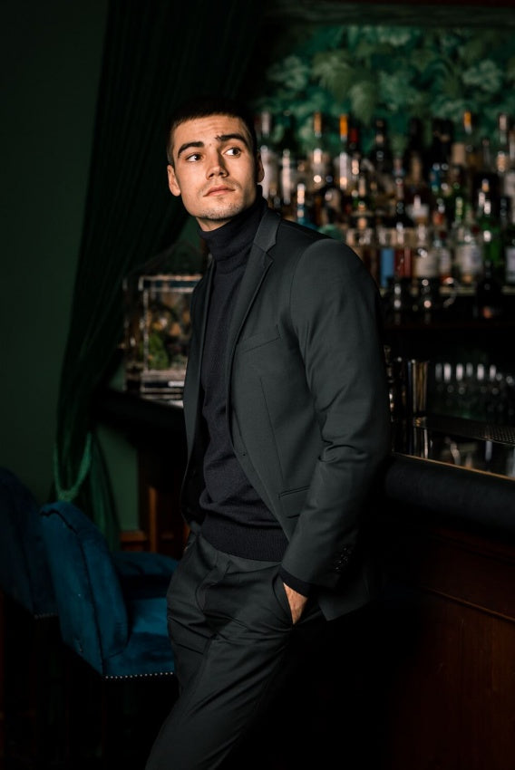 Černé Basic oblekové sako XL velikosti