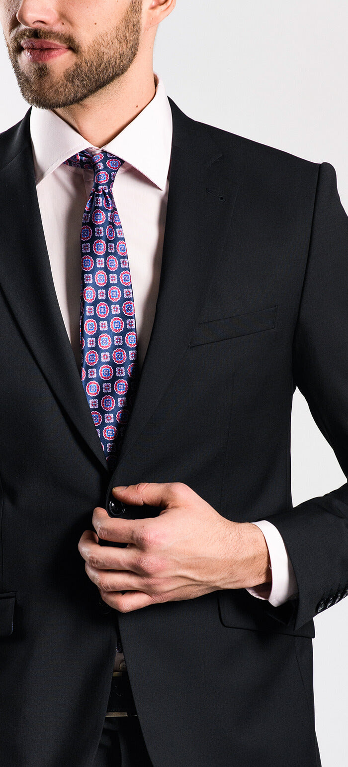 Černý Slim Fit oblek