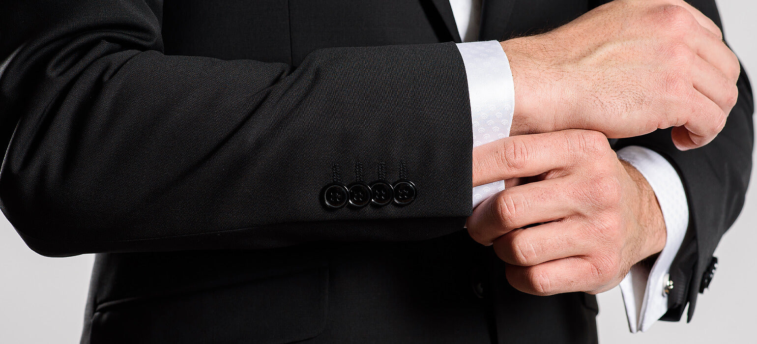 Černý Slim Fit oblek