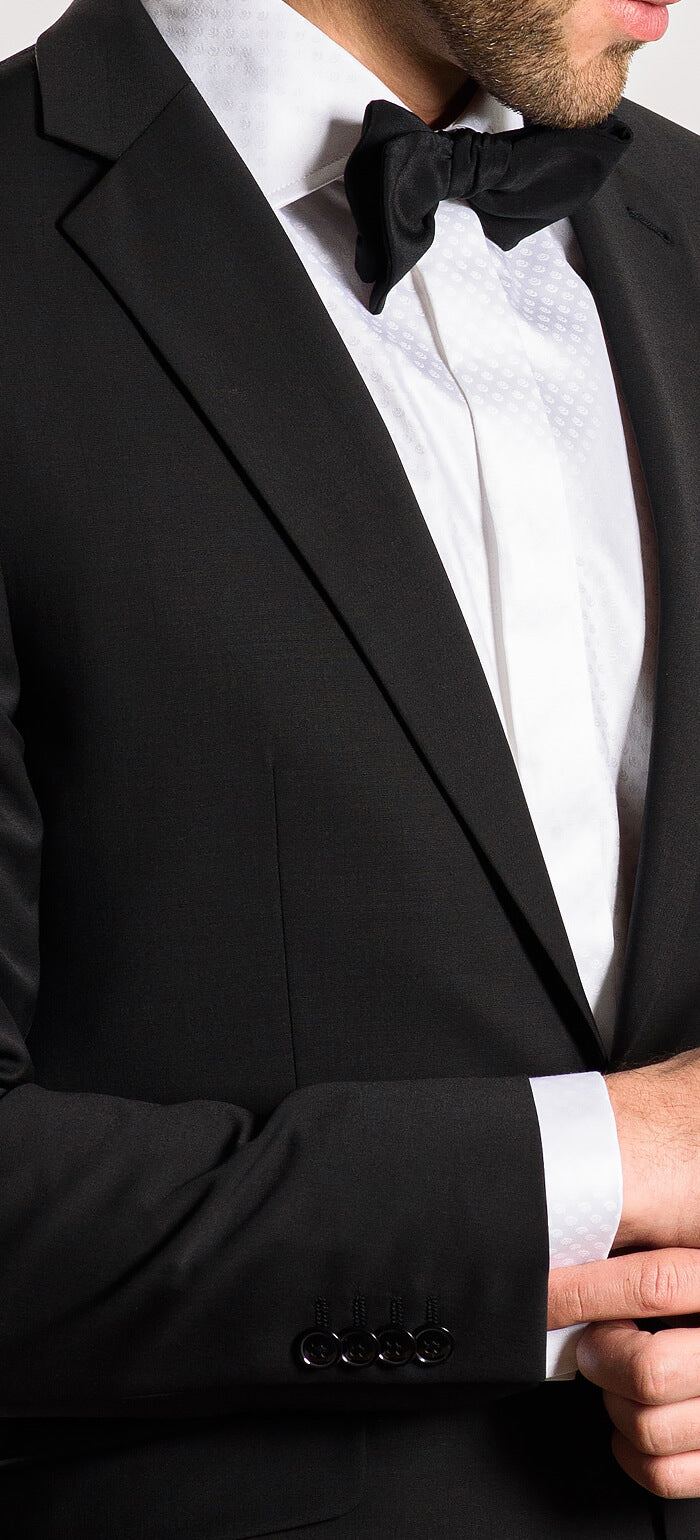 Černý Slim Fit oblek