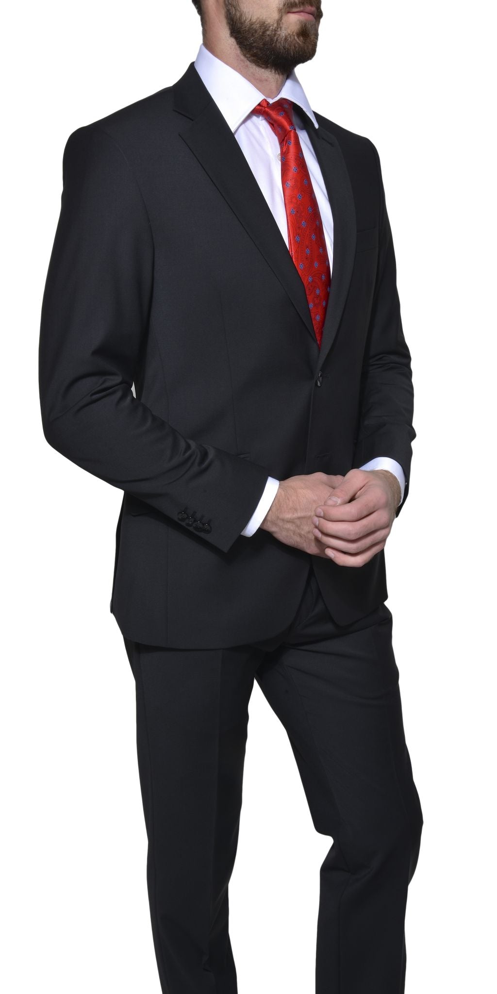 Černý Slim Fit oblek