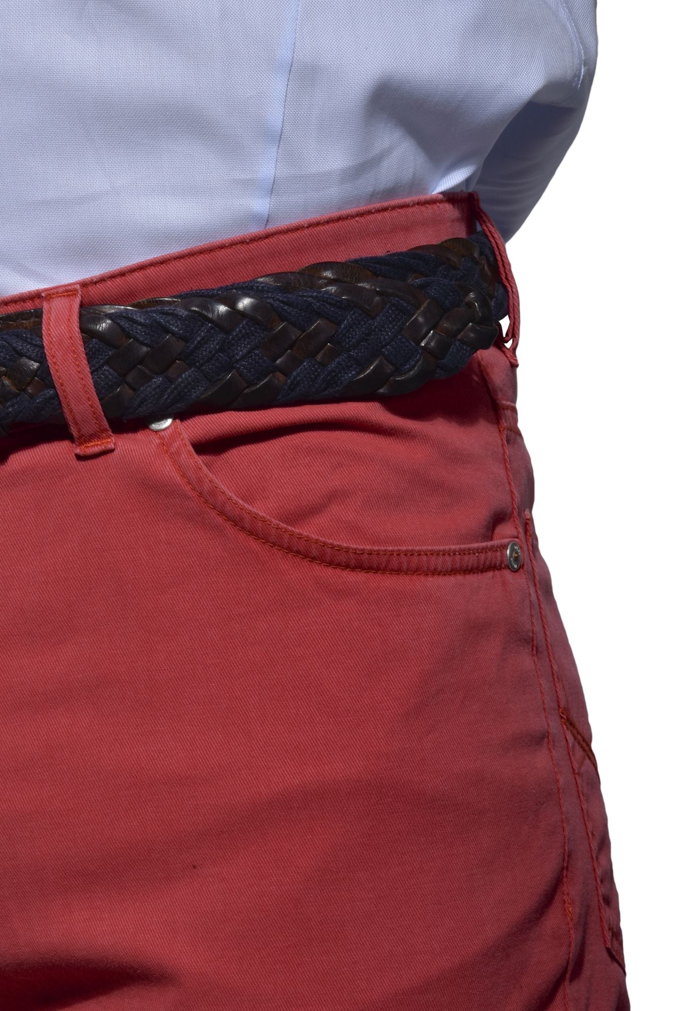 Jahodové voľnočasové nohavice