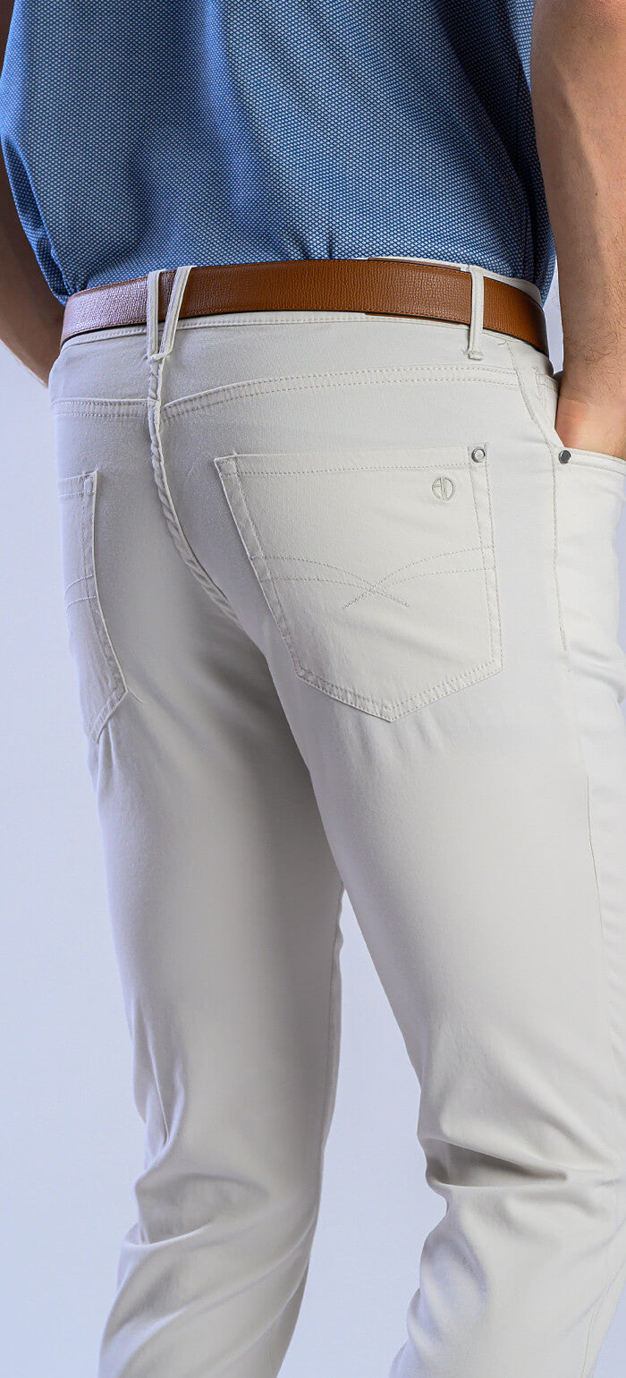 Máslové volnočasové kalhoty