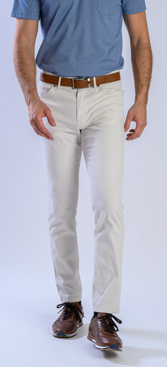 Máslové volnočasové kalhoty