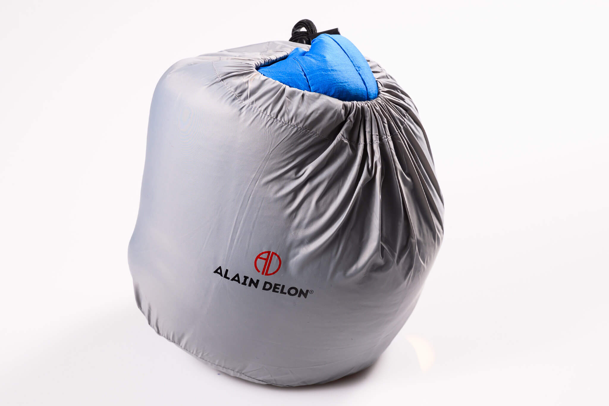 Modrá prešívaná vesta