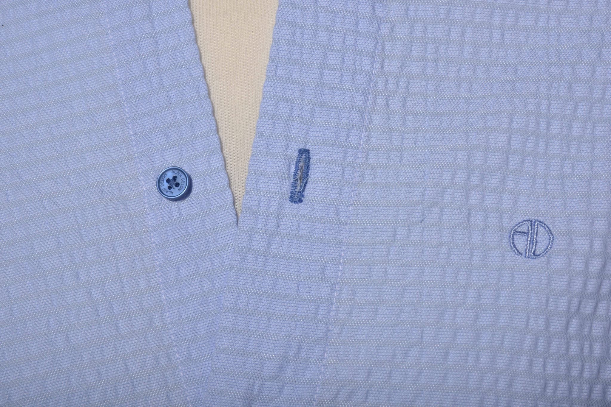 Modrá Slim Fit krepová košile