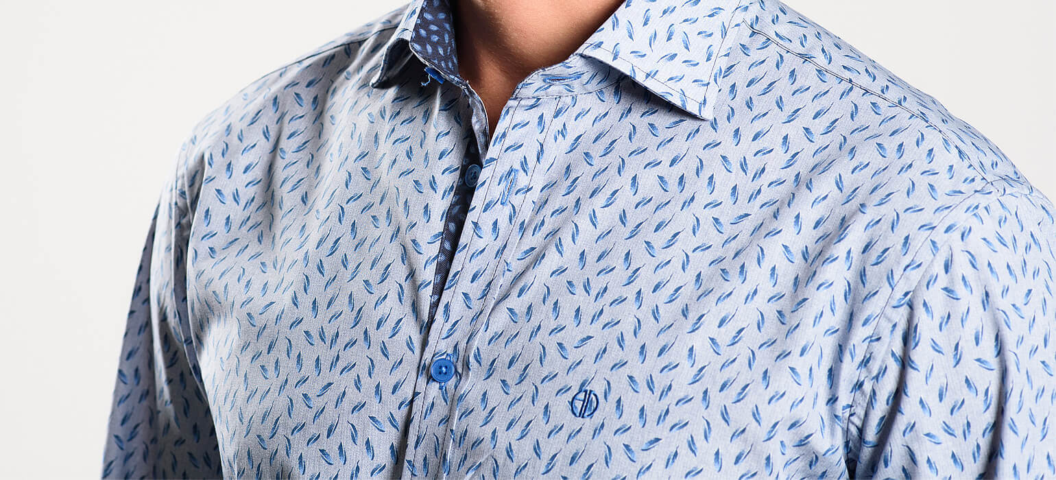 Šedomodrá Extra Slim Fit košeľa