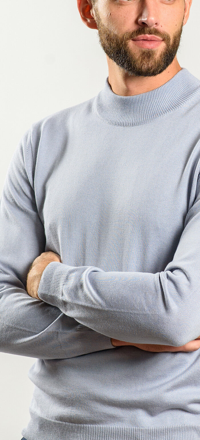 Šedomodrý polorolák