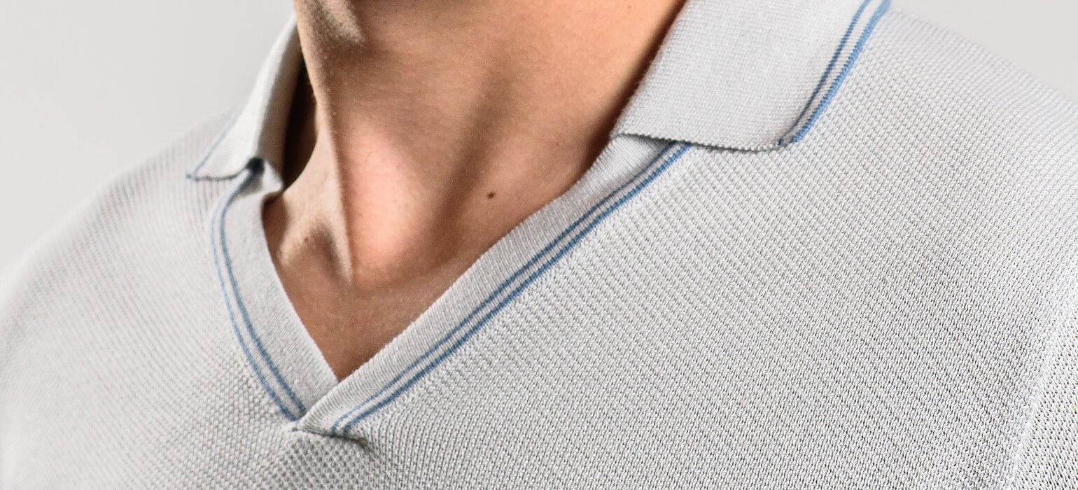 Šedý bavlnený pulóver