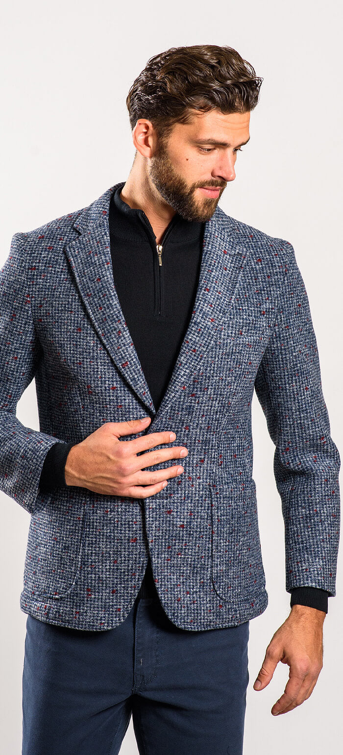 Strečové voľnočasové sako