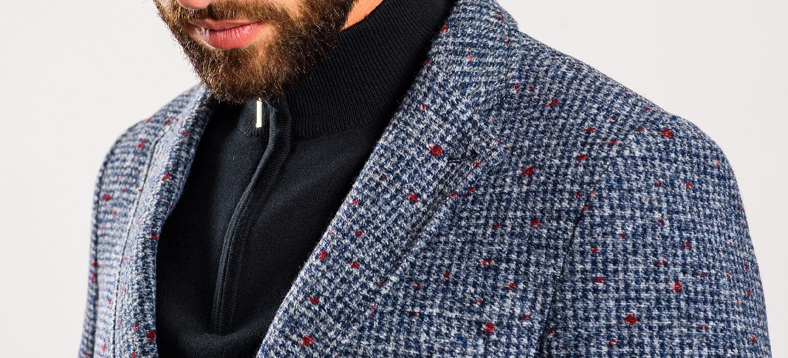 Strečové voľnočasové sako