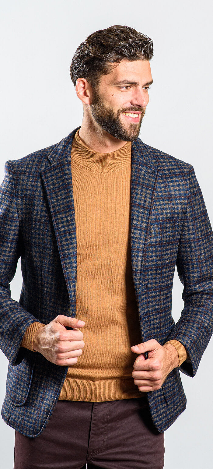 Strečové voľnočasové sako