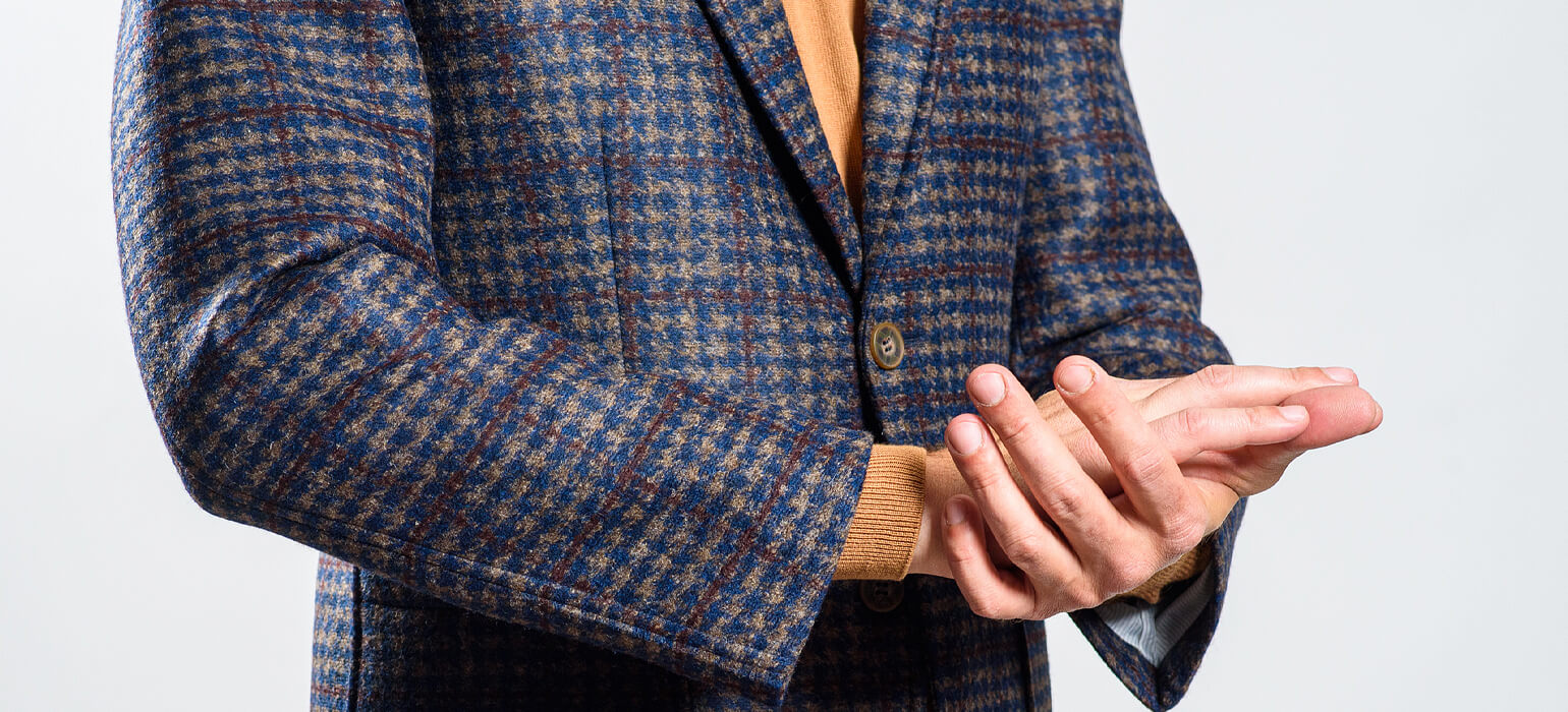 Strečové voľnočasové sako