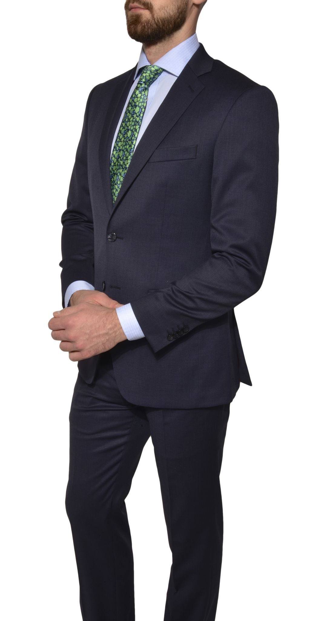 Tmavomodré Basic oblekové sako