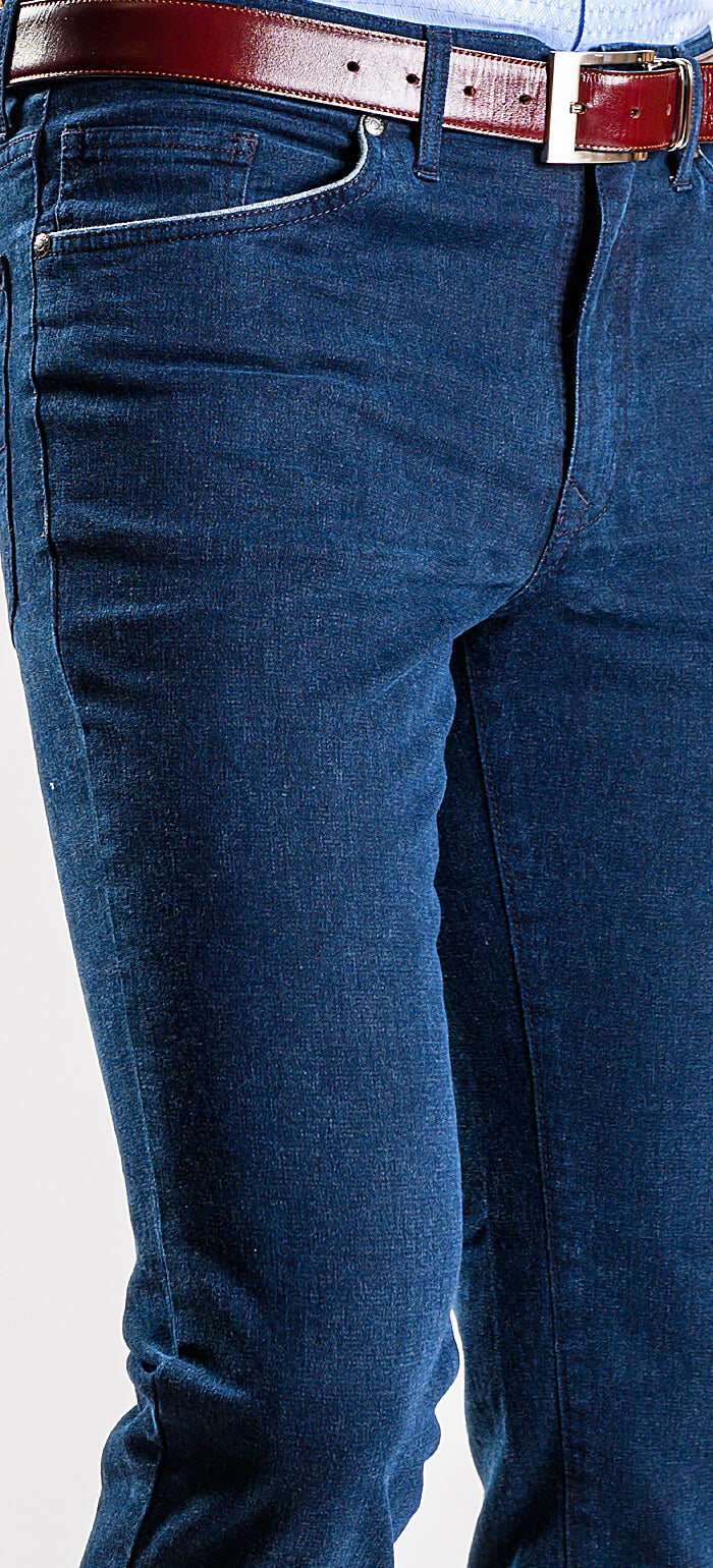 Tmavě modré džíny