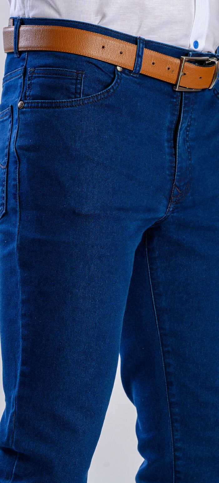 Tmavě modré džíny