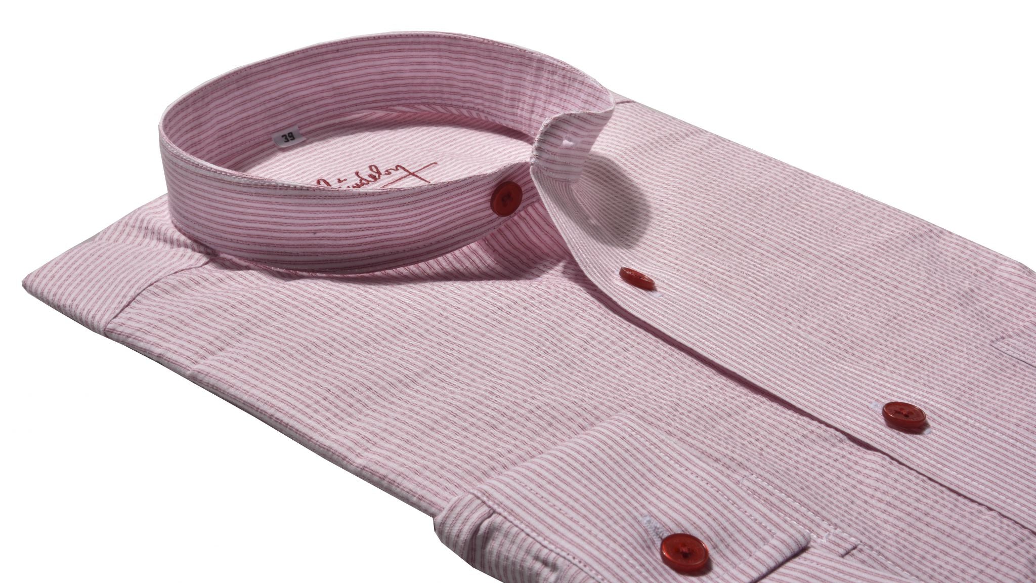 Volnočasová Slim Fit košile se stojáčkem