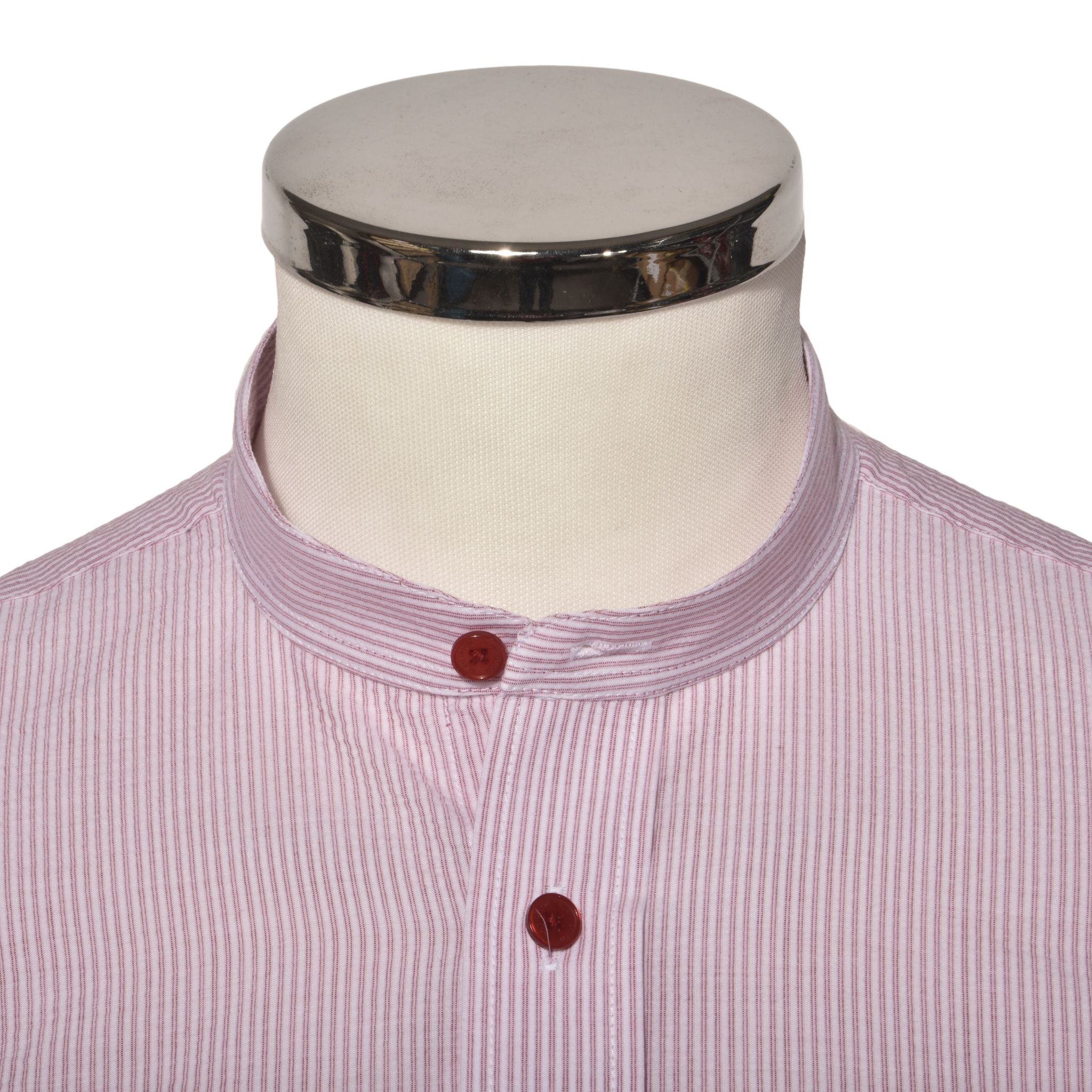 Volnočasová Slim Fit košile se stojáčkem