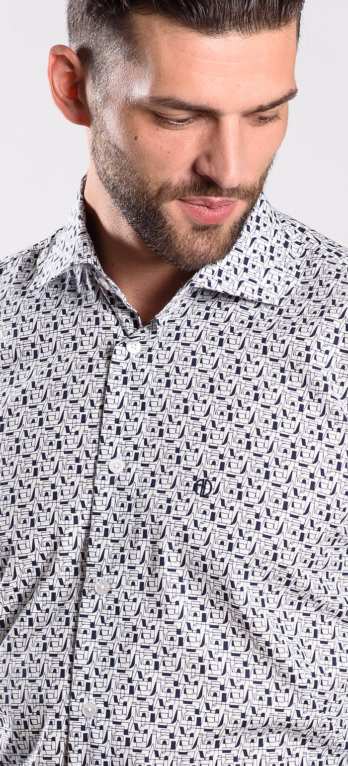 Voľnočasová Slim Fit košeľa