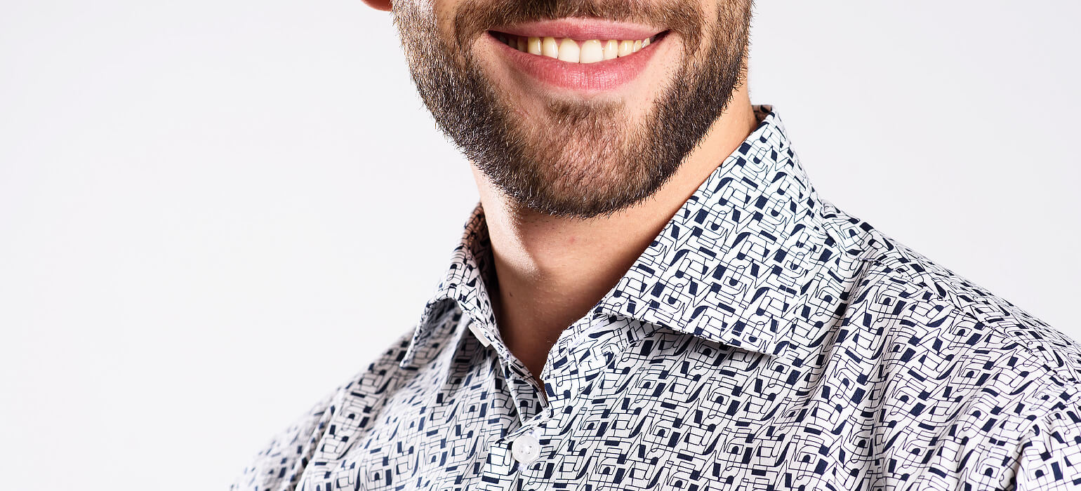 Voľnočasová Slim Fit košeľa