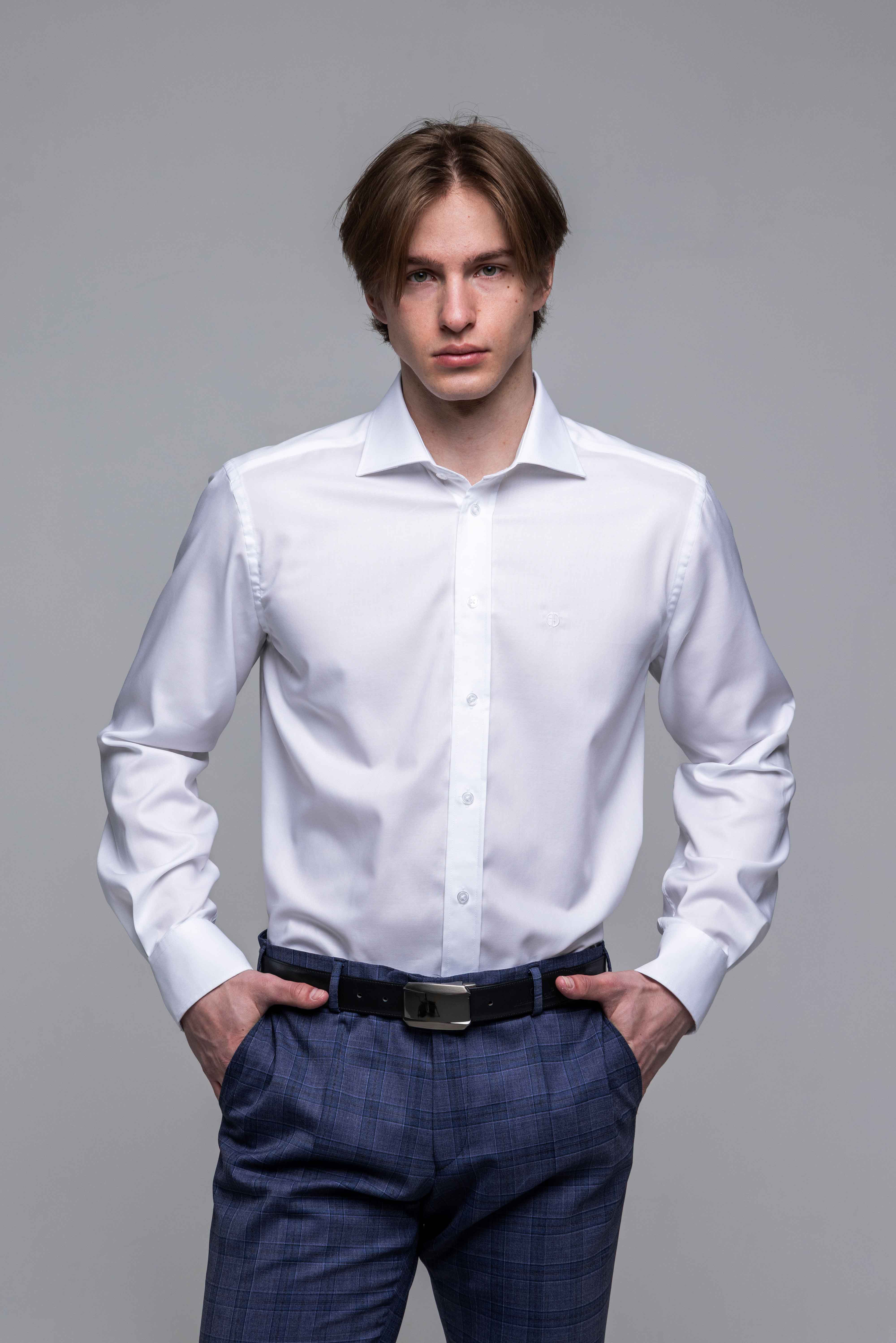 Biela Slim Fit košeľa