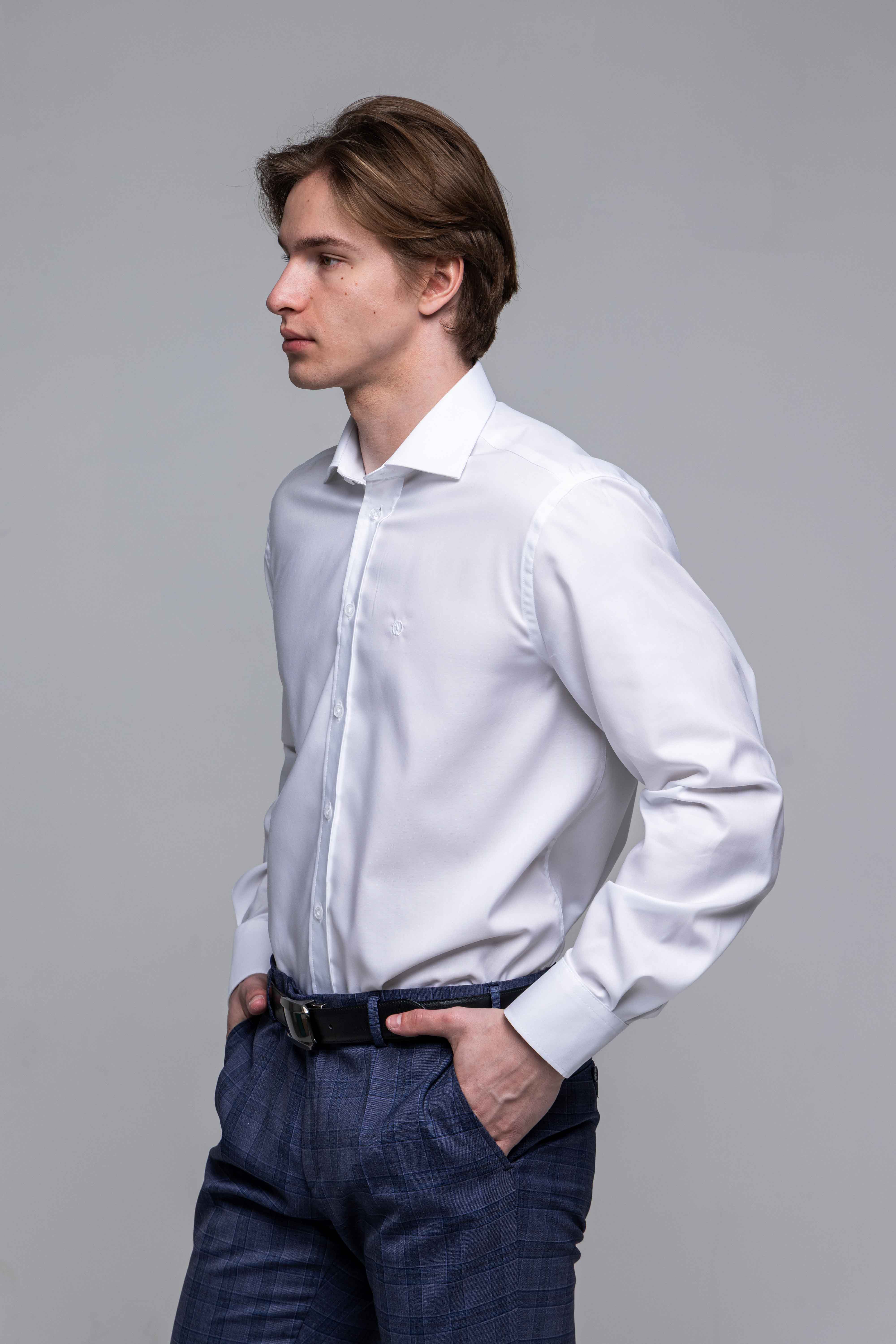 Biela Slim Fit košeľa