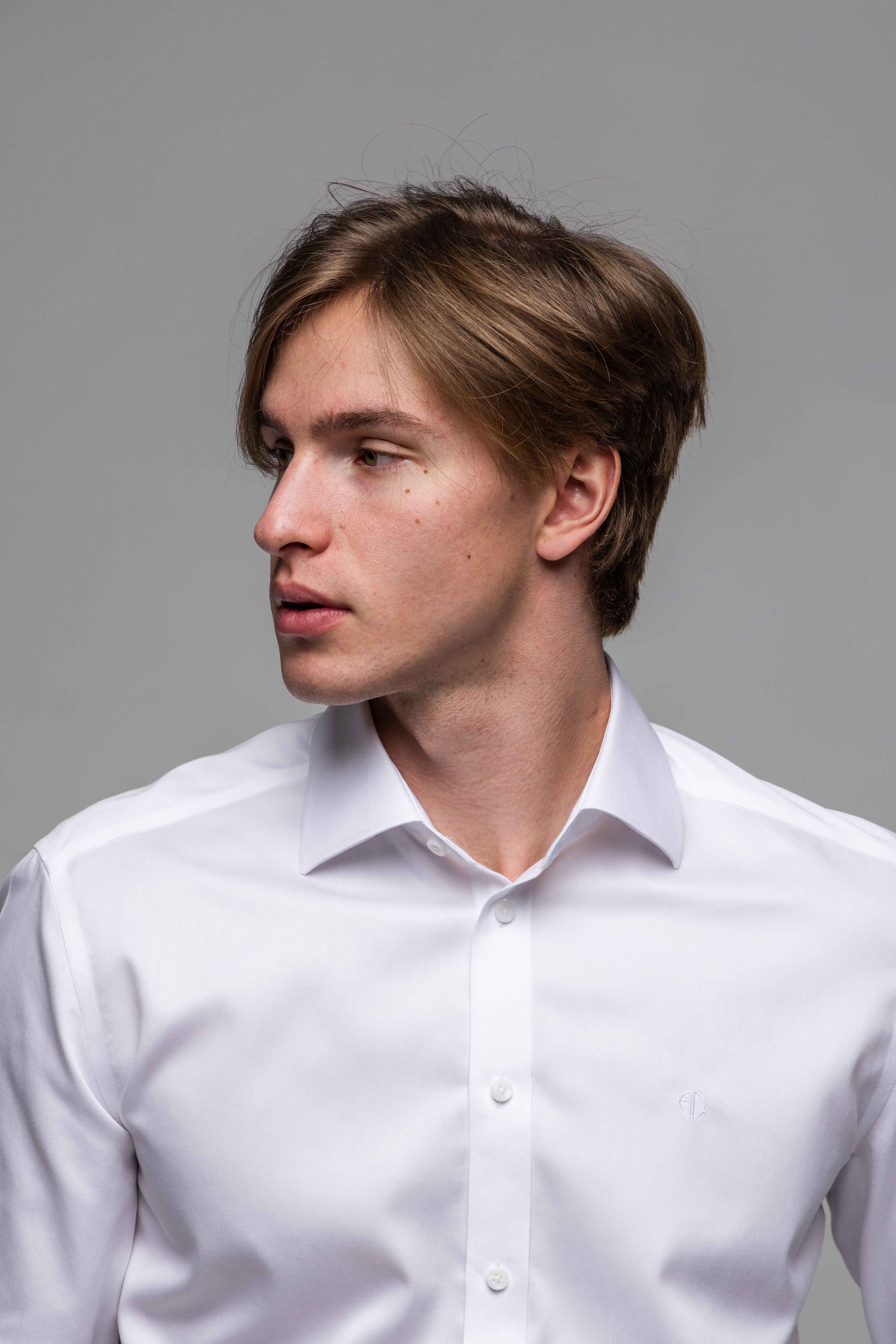 Biela Extra Slim Fit košeľa