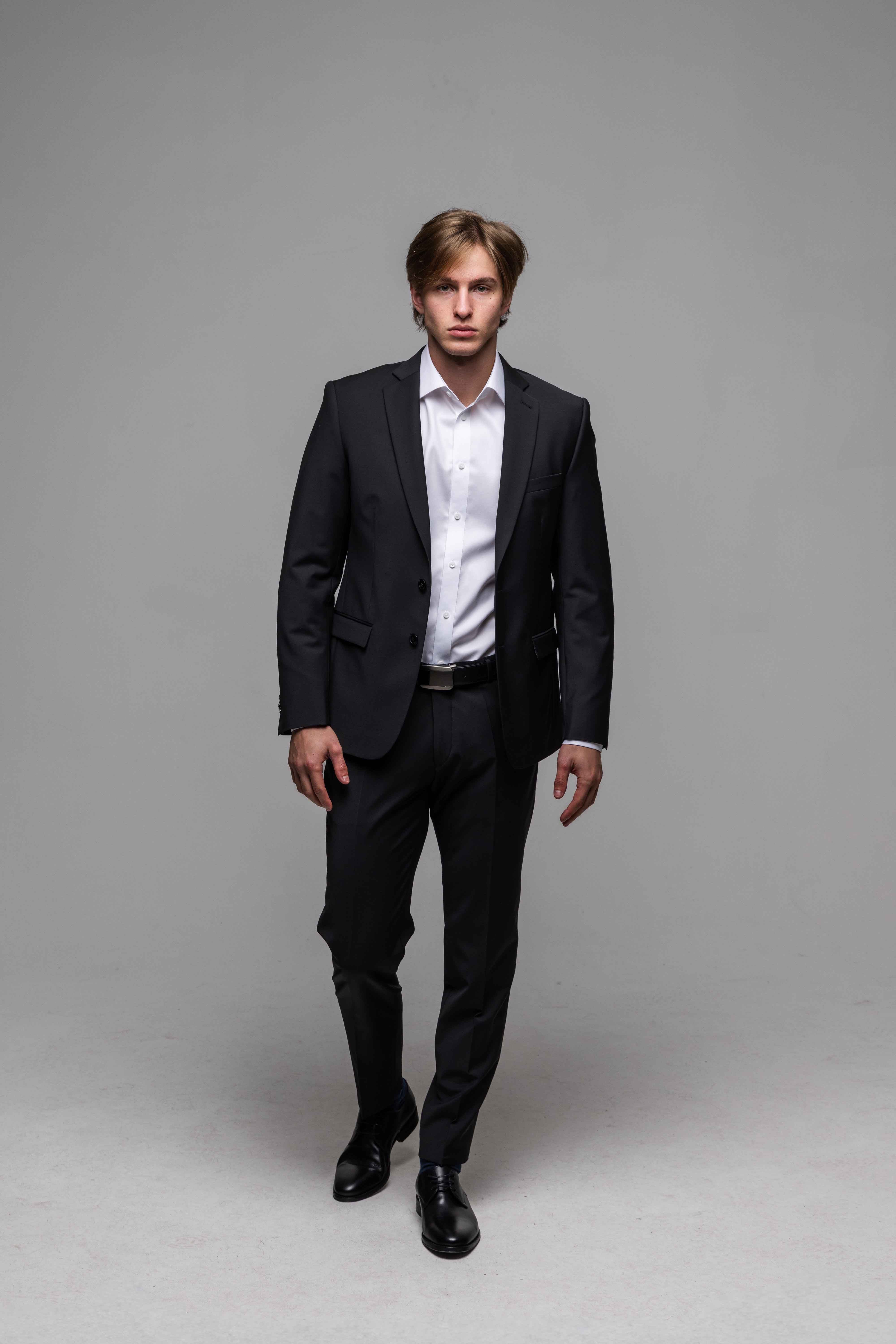 Černé Basic oblekové sako XL velikosti