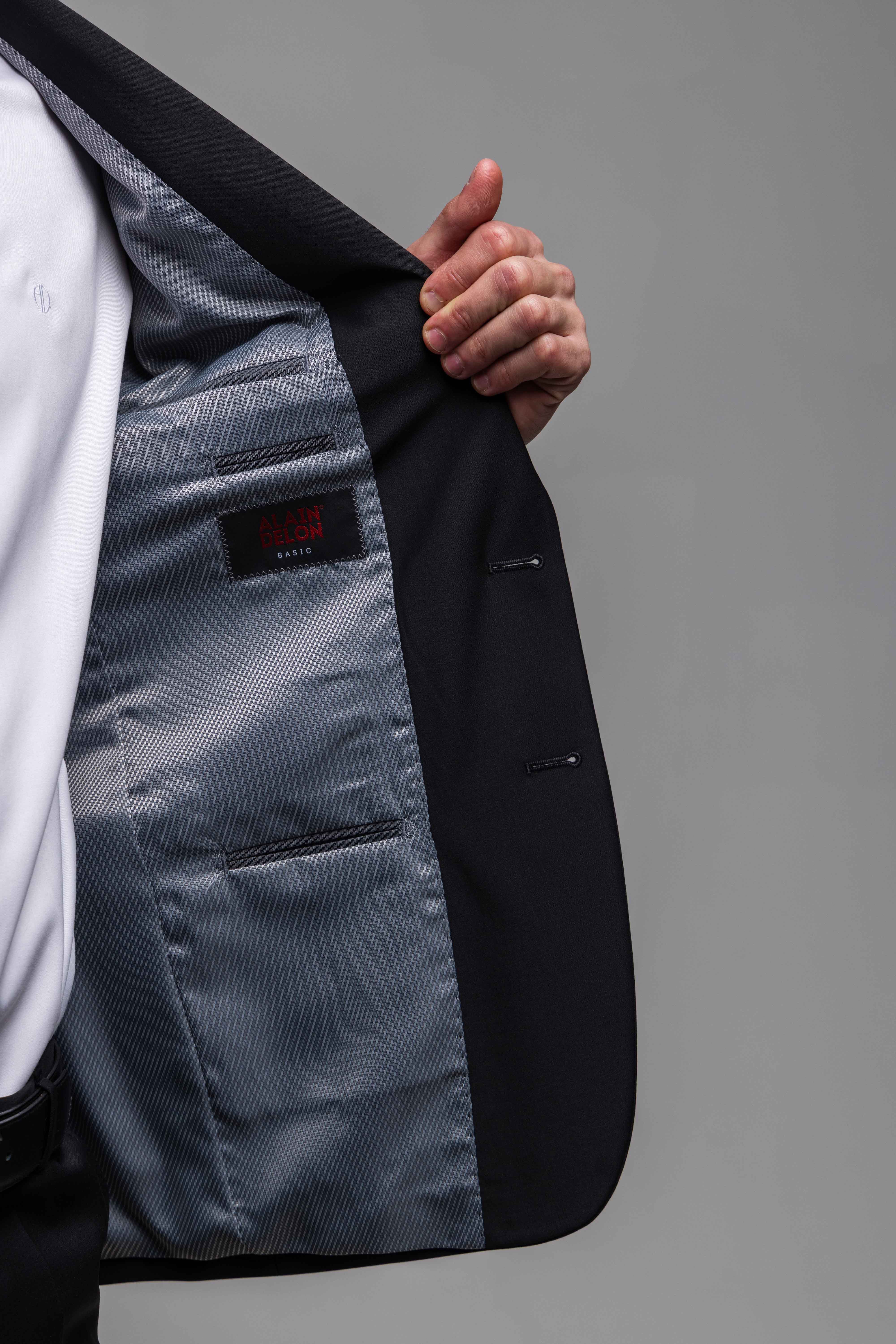 Černé Basic oblekové sako