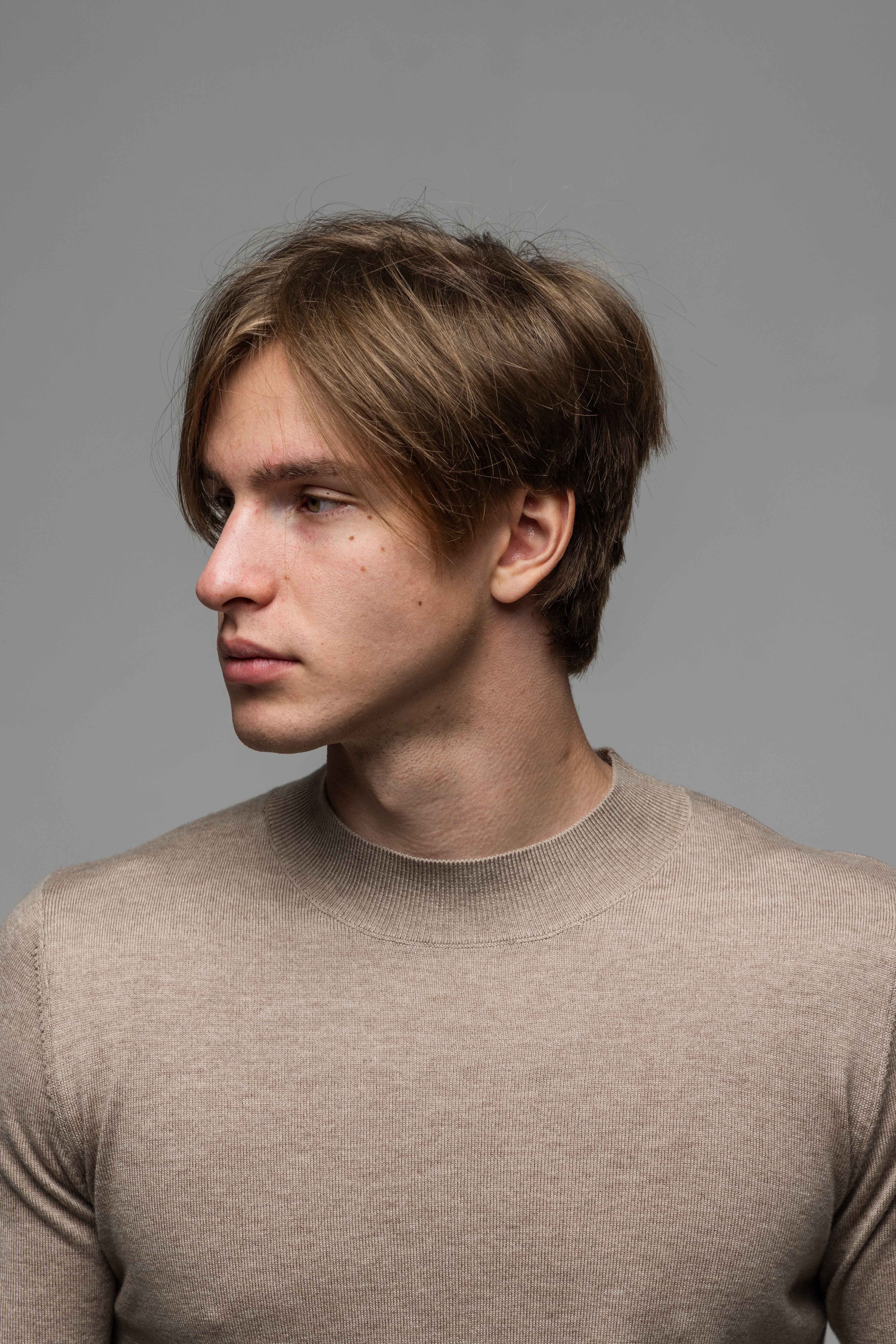 Béžový polorolák