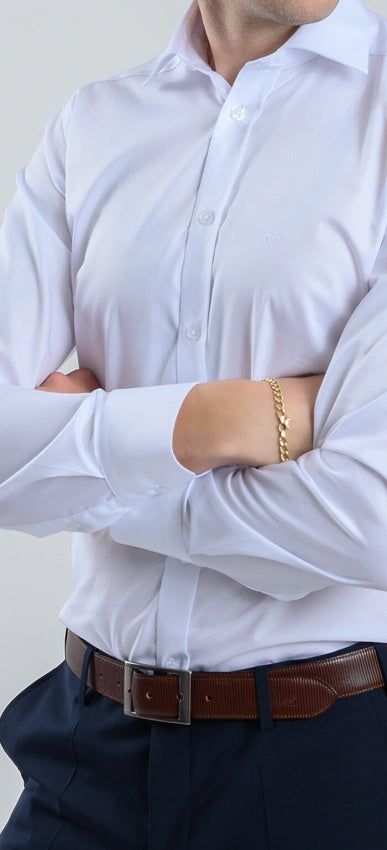 Bílá Extra Slim Fit košile