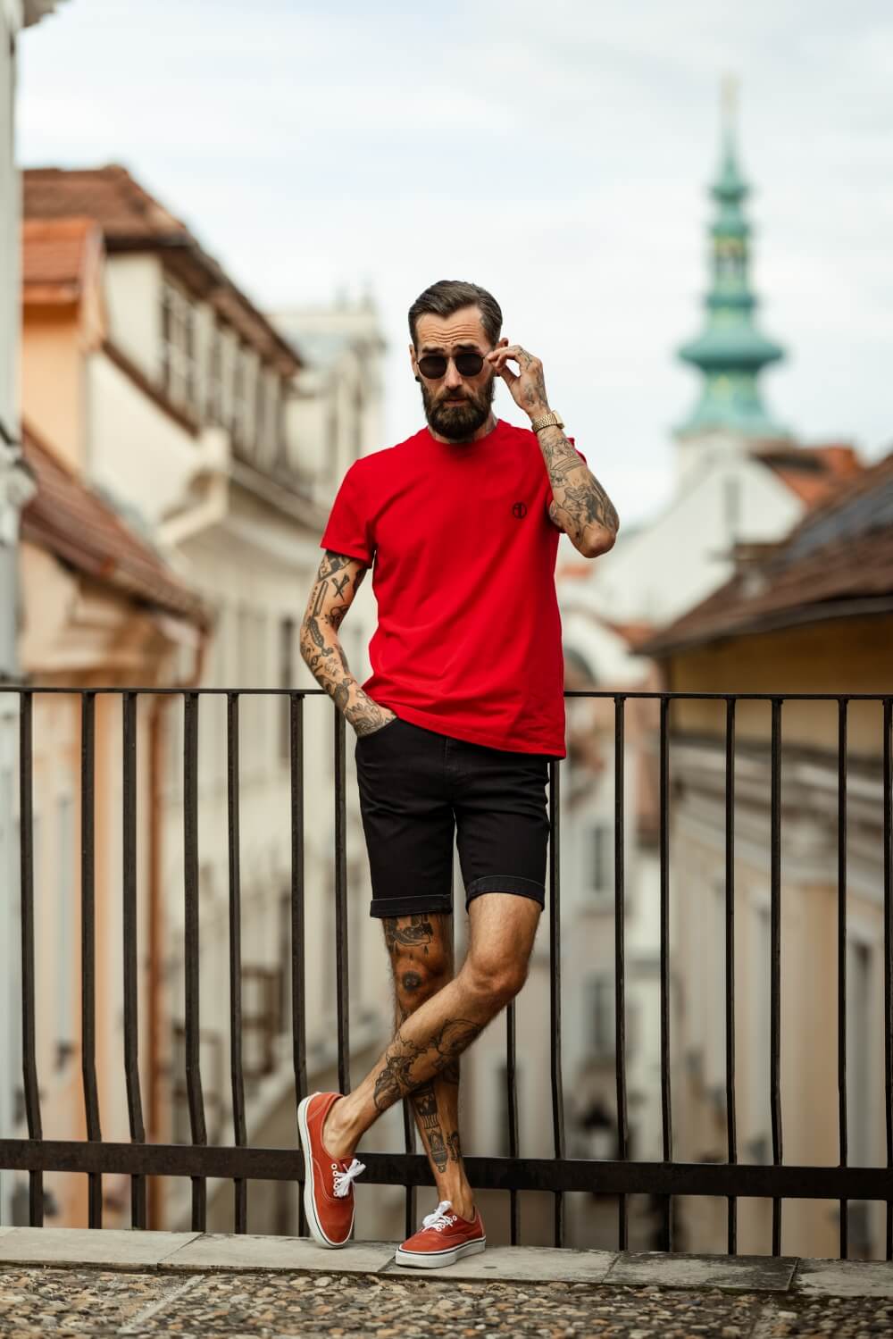Červené triko