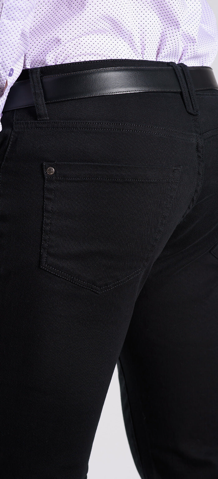 Černé Ultra Slim Fit džíny