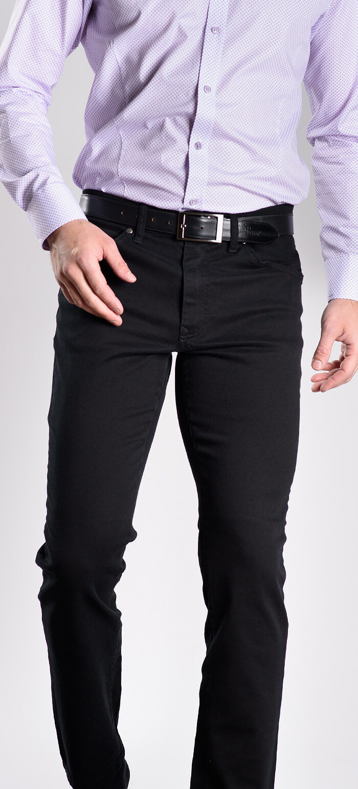 Černé Ultra Slim Fit džíny
