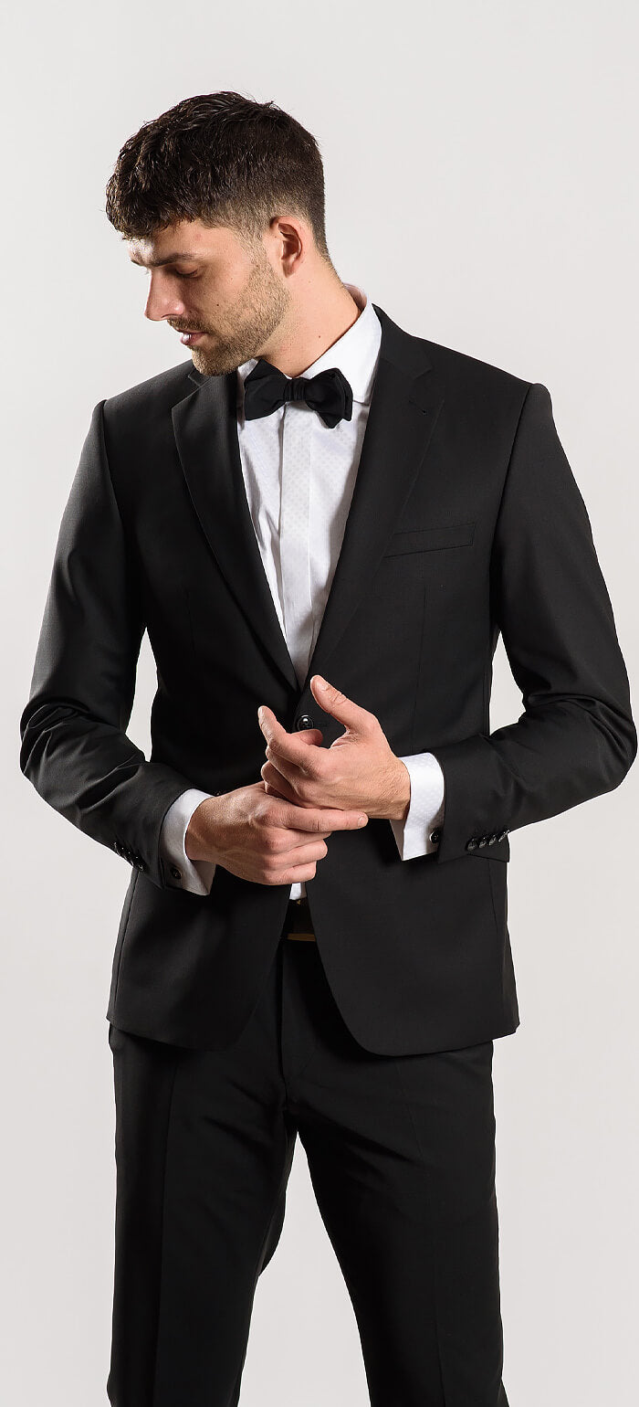 Černý Slim Fit oblek