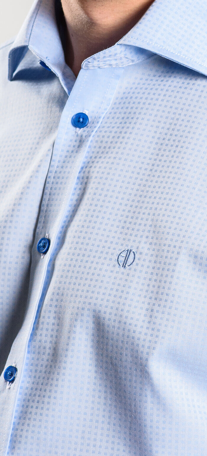 Modrá Extra Slim Fit business košile