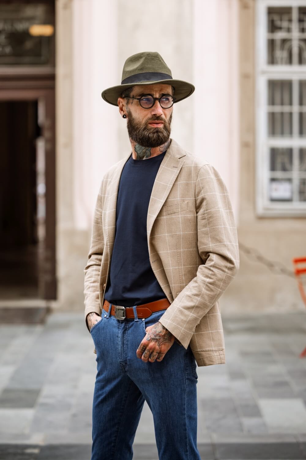 Modré triko