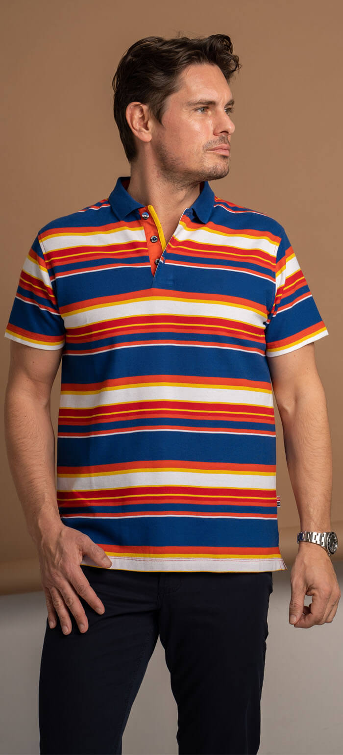 Sportovní bavlněná polokošile